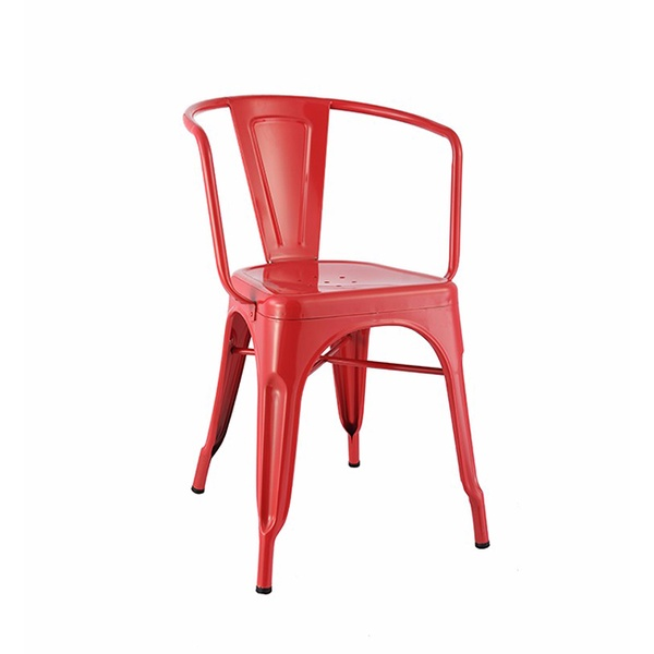 Restaurante al aire libre jardín muebles sillas de mimbre de aluminio Dc-05002