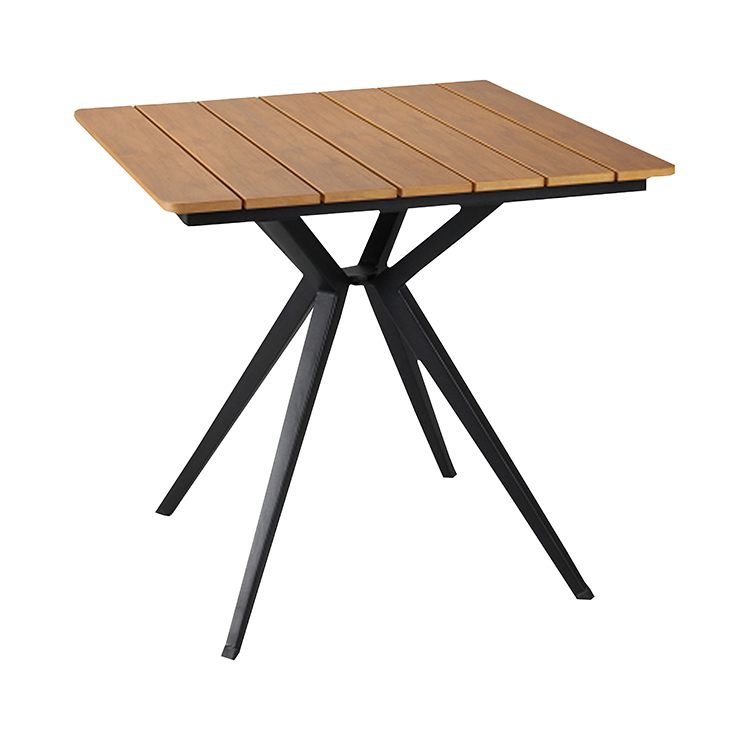 Mesa de centro de madera para jardín al aire libre【PW-30059-TT】