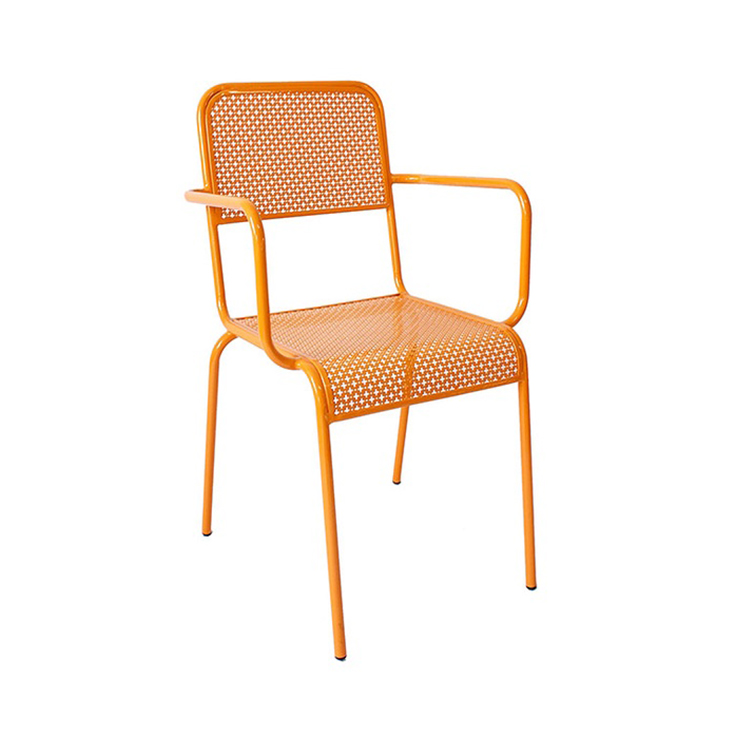 Serie de sillas irrompibles de aluminio CSC-107 de los muebles de la madera curvada al aire libre del jardín