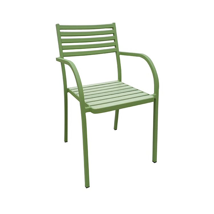 Muebles de restaurante al aire libre de aluminio para jardín Serie Dc-06030 de sillas